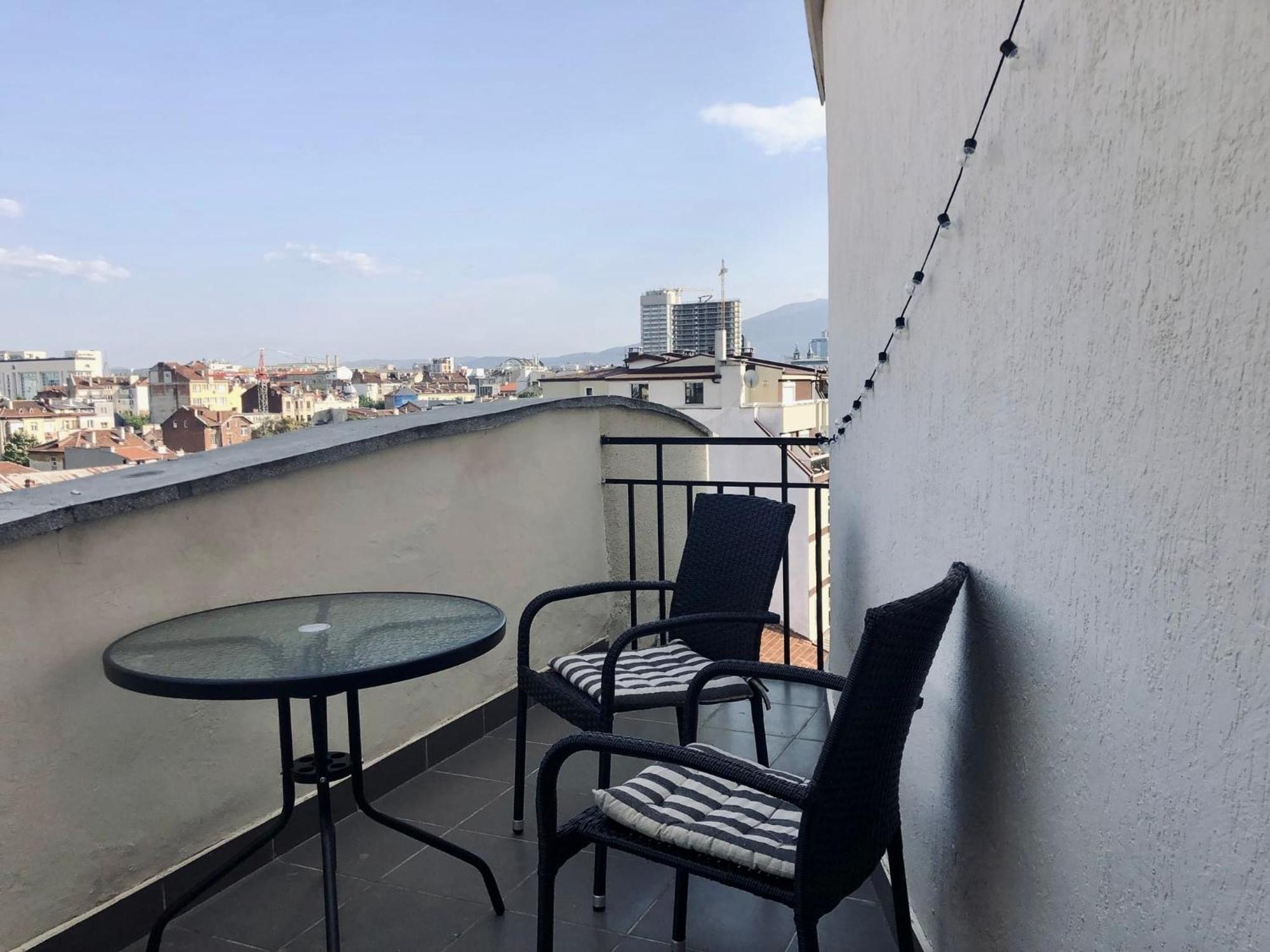 Cosy Rooftop In Center Sofia Buitenkant foto